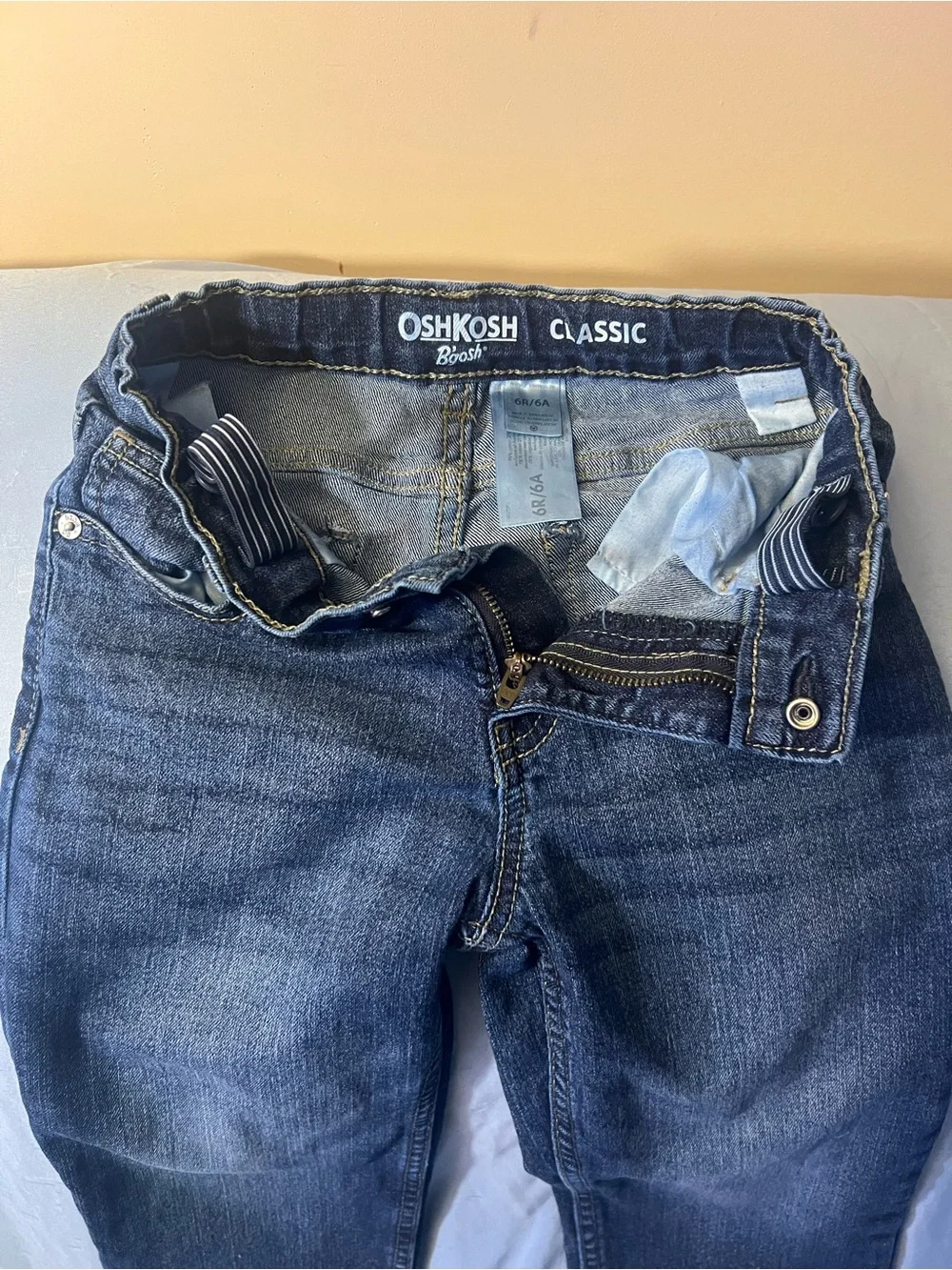 OshKosh B'gosh Boys Relaxed Dark Blue Jeans